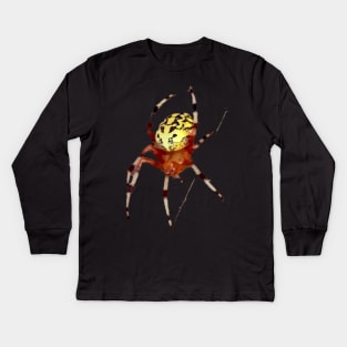 Fancy Spider Kids Long Sleeve T-Shirt